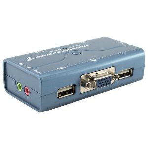 Gold Touch  2 Ports USB KVM Switch