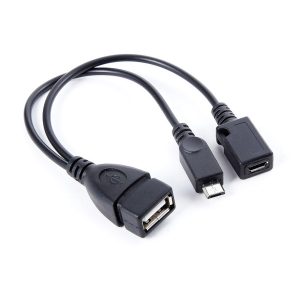 Micro USB to OTG Cable w/Power