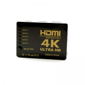 Gold Touch 4K HDMI Switch 1 to 5
