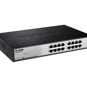 D-LINK 16-Port 10/100 Switch Metal 19"