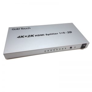 Gold Touch 4K HDMI Splitter 8Ports