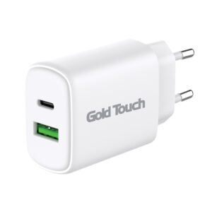 USB Wall Charger - Dual Port USB-C & USB-A PD